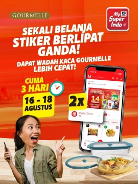 Promo sekali belanja Senin, 18 Agustus 2025. (superindo)